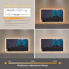 Super Bright Warm White COB LED Strip – Kitchen Illumination