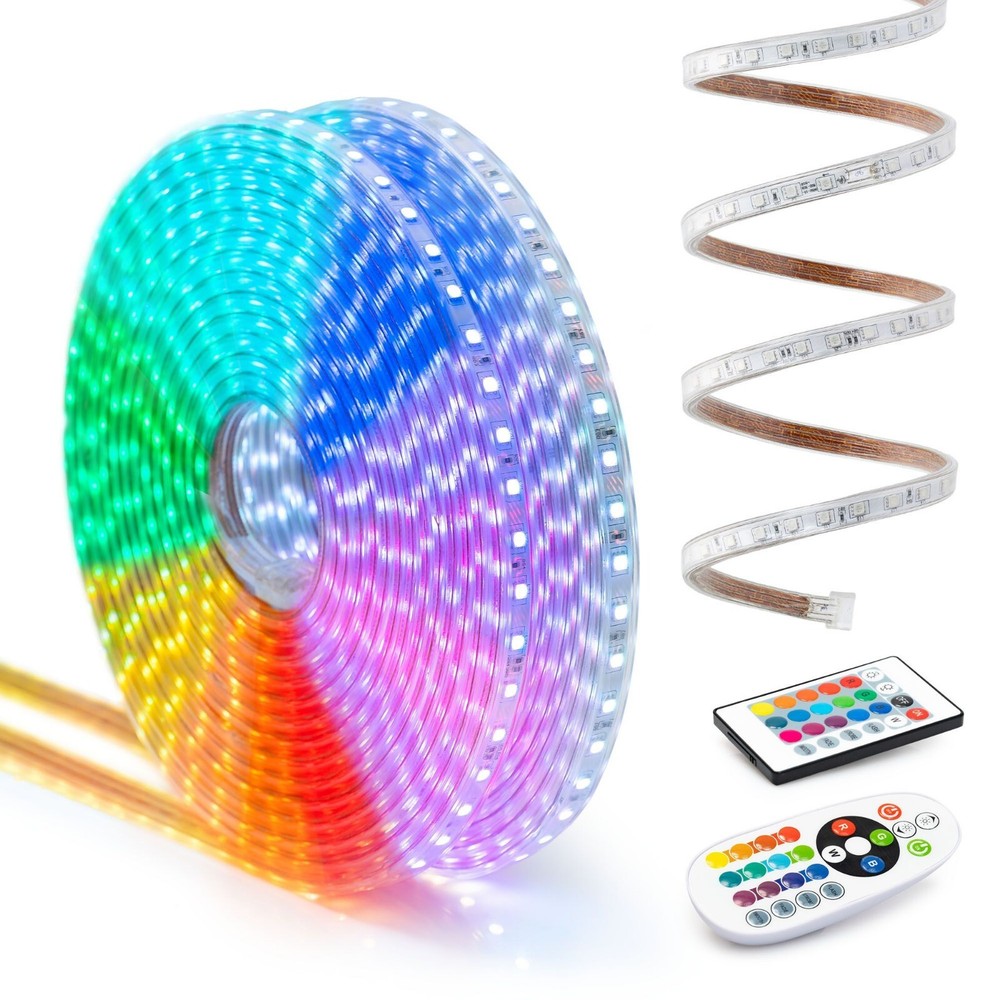 Open Box SMD 5050 LED Flexible Dimming Indoor/Outdoor Light Strip ETL Certified
