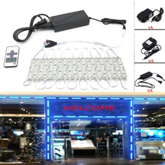Bright IP65 Waterproof 5054 SMD 6 LED Module Light Window Store Front Lamp DC12V