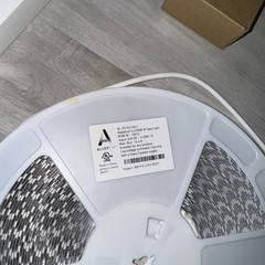 Alloy led Interior LED Strip Lights , Smart Control glass RGB Remote