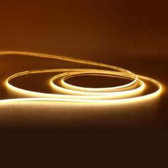 DC3V 5V 12V 2.7mm COB LED Strip Light 480LED/m Flexible Tape Light Dimmable Cut
