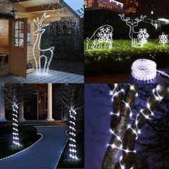 Solar String Lights Outdoor Rope Lights 100led 33ft For Garden Fence Patio Yard