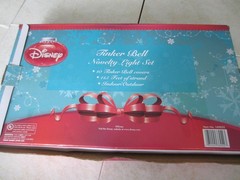 NEW w Box Disney Tinkerbell String Lights Set Star Shape 11.5 Ft Indoor Outdoor