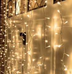 Warm White 100led / 30ft Fairy Clear WiRes String Lights Home Wedding Party Xmas
