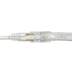 Standard 120 Volt 5 Foot LED Rope Light Power Cord Kit – White