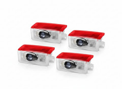 Mercedes-Benz Door Light Car LED 4Pcs Projector Ghost Shadow Lamp