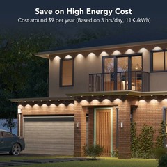 Govee 100ft RGBICW White Permanent Outdoor Lights Elite with 72 LED Lights