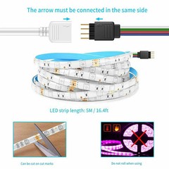USA Bright 12V 5M 16.4ft 3528 5050 5630 RGB SMD 300 LED Flexible Strip light