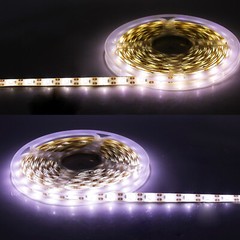 Super Bright Daylight White 5050 SMD 300 Led Light Strip Ribbon DC12V 5M US