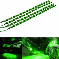 5x 12V 12″ 1FT 15SMD Flexible LED Strip Light Waterproof For Car Truck Boat Cond