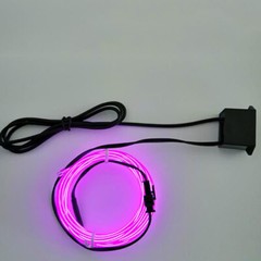 16FT Neon LED Light Glow EL Wire String Strip DIY Rope Tube Car Party Bar Decor