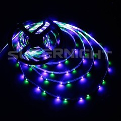 Non-Waterproof 5M 3528 RGB 300LED Strip Light + 20Key IR Music Remote Controller