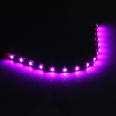 6PCS 12V 12″ 1FT 15SMD Flexible LED Strip Light Waterproof For Car Truck Boat US