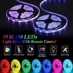 16ft 100ft LED Strip Light Music Sync Bluetooth 5050 RGB Room Light w/ Remote US