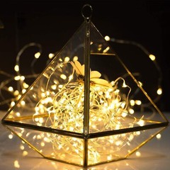 100 LED Fairy Lights Plug in String Light Outdoor 8 Mode Christmas Party Wedding