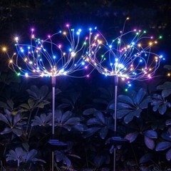 150LED Solar Firework Lights Fairy Starburst Lamp Outdoor Garden Path Xmas Decor