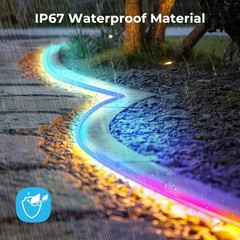 100FT LED Neon Rope Lights, Flexible Led Rope Lights Control with App/Remote,…