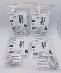 4x Eternity Light Extension White Cord, 10ft, Not for Standalone Use Enbrighten