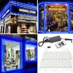 Blue 20-400pcs 5050 5054 SMD LED Module Light Storefront Window Letter Sign Lamp