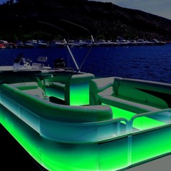 40FT Waterproof 12V LED Strip Lights for Boats, Marine Under Gunnel & Deck Light