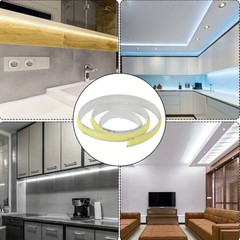 COB LED Strip Lights Flexible Tape Lights Home DIY Lighting Cold White 8mm Wide
