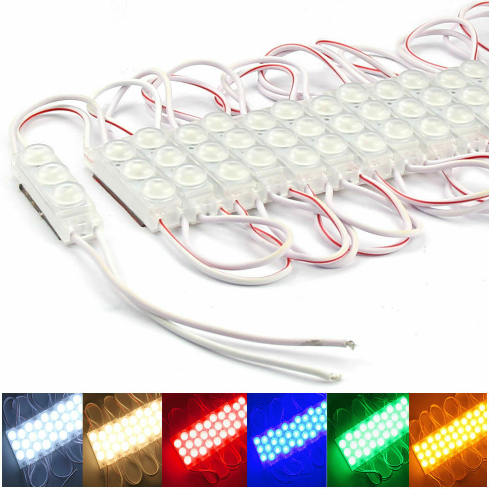 Super Bright 3LEDs 2835 Module LED Strip Light IP65 Waterproof Small Size DC12V