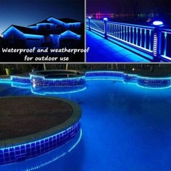 USB LED String Lights PVC Tube Rope LED Fairy Light Outdoor For DIY Party Decor