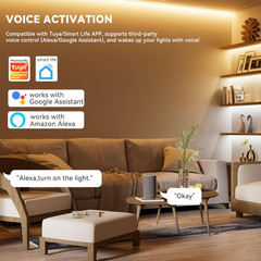 Wifi 5-In-1 LED Controller Dimmable for Monochrome CCT RGB RGBW RGBCCT LED Strip