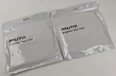 2 Pautix 18ft/5.5m Strip Lights COB LED 6000K 12Vdc Daylight White wPower Supply