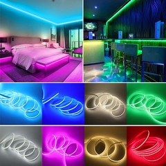 5V COB LED Strip 3mm 5mm 8mm Width 320LEDs High Density COB LED Tape AA Battery