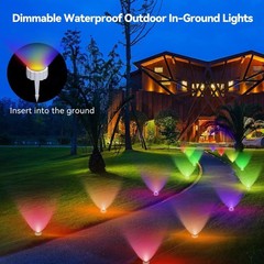 50/100/150FT Smart Permanent Outdoor LED Eaves Lights IC+RGB APP/Remote Control