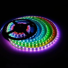 3 Pin IP65 5050 WS2811 RGB LED Strip Light Dream Color 12V 5M 150 LED / 300 LED