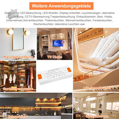 24V 2.5A 60W Power Supply Transformer 220V 24V LED Driver AC DC G4 MR16 GU5.3