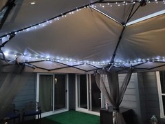 Rope Solar String Lights Outdoor Waterproof Fairy Fence Lights Garden Deco100LED