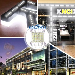 Bright IP65 Waterproof 5054 SMD 6 LED Module Light Window Store Front Lamp DC12V