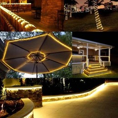 150ft LED Rope Lights Outdoor, 1080 LED Connectable and Flexible Tube Lights …
