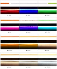 COB LED Strip Thin 4mm DC 12V Flexible LED Tape Lights For Car DIY Home Room Bar