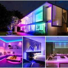 12V Thinkness 8mm Silicone LED Neon Light Strip Waterproof In/Outdoor Lighting