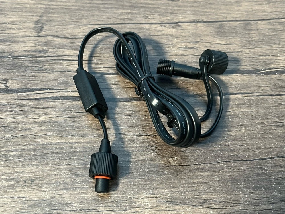 Govee Permanent Outdoor Lights Pro BLACK 4 Ft Extension Cord H706