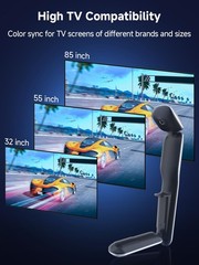 KANTUTOE TV LED Backlight Sync to Screen, 20.34FT for 65″-100″ TV, Multicolor