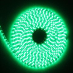 110V 5050 RGB LED Strip Outdoor Flexible Light Lamp Roll Waterproof IP67 US Plug