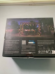 Govee Outdoor Clear Bulb String Lights 48ft RGBWIC Smart Lights 15 Bulbs H7025