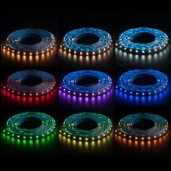 5M 5050 RGBCCT 5in1 RGB LED Strip RGBWW Warm White RGBW Cool White 300LED Lights