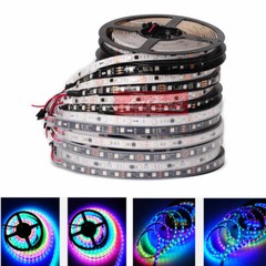 DC5V/12V/24V 5050 Dream Color RGB LED Strip Light WS2811/WS2812B IC Individual