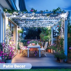 🔥Solar String Lights LED Waterproof Copper Wire Xmas Garden Party Decor Outdoor