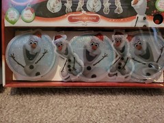 20 count Disney Frozen Olaf Holiday Light String 2x 11.15 ft * NEW