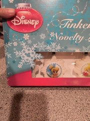 NIB Disney Tinkerbell 10!String Lights Set Vintage Star Shape Plug in 11.5 ft