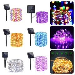 100-500 LED Solar Power String Fairy Lights Garden Outdoor Party Christmas Lamp