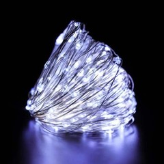 20/50/100 Battery Operated Copper Wire LED Fairy String Lights Christmas Wedding