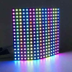 DC5V WS2812B 5050 RGB Flexible LED Panel Matrix Display Screen Addressable Light